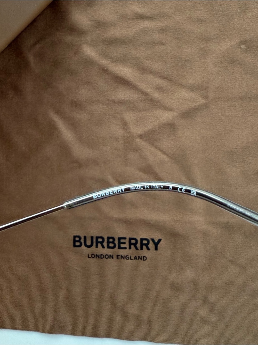 Burberry Harrington monogram logo frame prescription glasses - Picture 3 of 6
